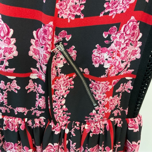 L.A.M.B. (Gwen Stefani) VOGUE RUNWAY MINI DRESS NEVER WORN SIZE 12 dropped waist - Picture 5 of 16